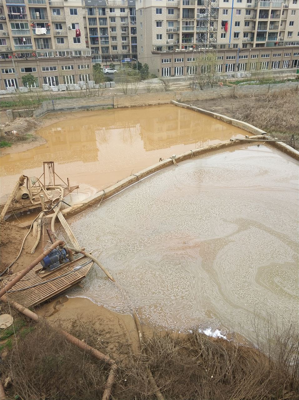 会泽沉淀池淤泥清理-厂区废水池淤泥清淤