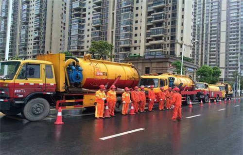 会泽市政管道清淤